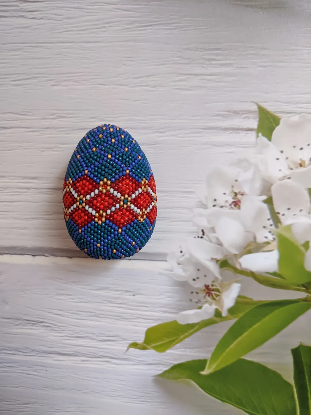 Handmade handcrafted beaded